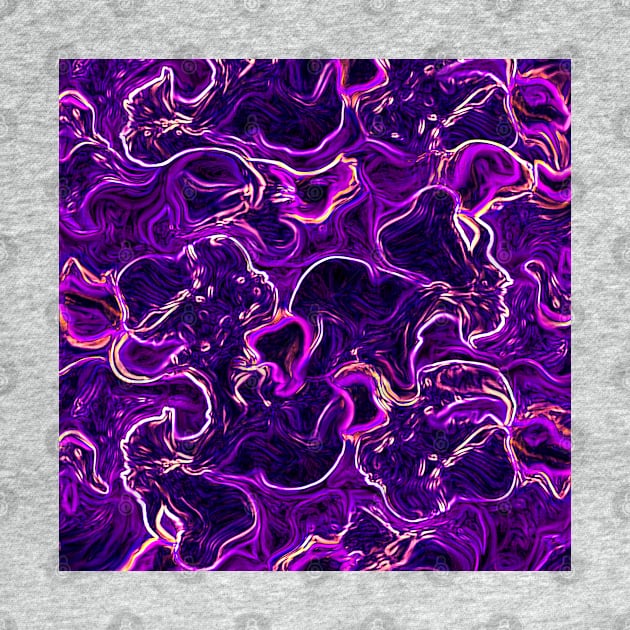 colorful abstract violet print by KMdesign